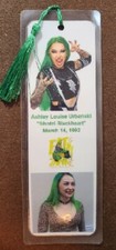 Woman Pro Wrestler Bookmark - Hand Made - Choose Wrestler - 5 ml thick - 8