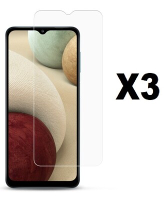 3 Pack Tempered Glass Protector, Anti Scratch, for Samsung Galaxy A12 5G