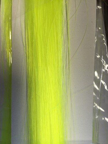 21" Neon Color Clip-on Hair Extensions Rainbow Party Cosplay Anime Halloween - Picture 17 of 19