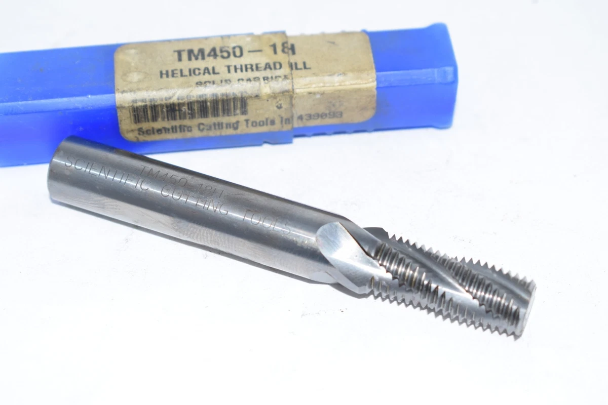 Scientific Cutting Tools SCT TM450 18H Helical Thread Mill