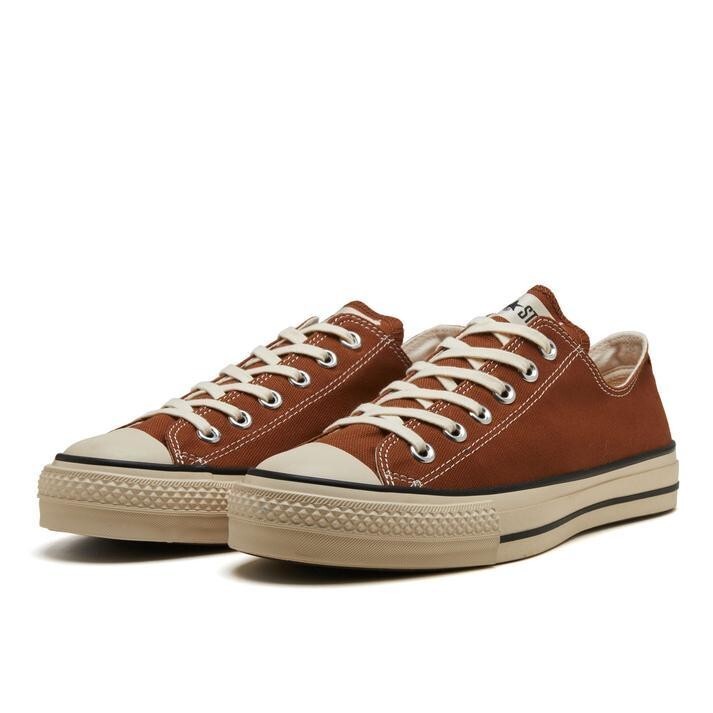 CONVERSE ブラウン スタジャン All Star Converse Canvas All Star J OX SADDLE BROWN Lo Made in Japan Unisex