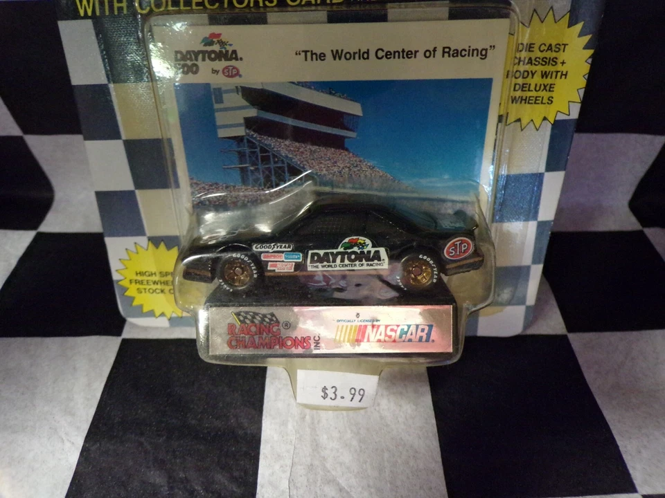 Daytona 500 Feb 16,1992 1:64 Scala Auto Nascar Racing Champions W/Scheda - Immagine 2 di 4