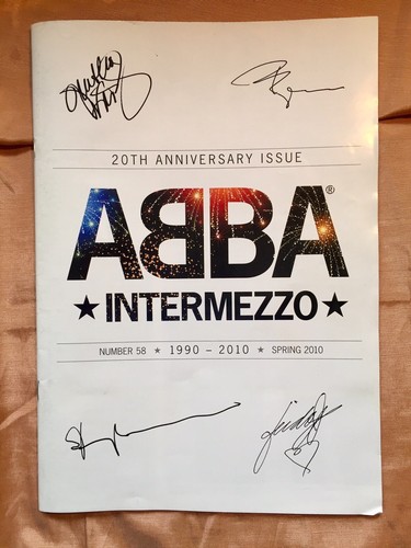 ABBA 20TH ANNIVERSARY ISSUE Magazin,Single Ltd 3032/4000 & Poster - Bild 5 von 11