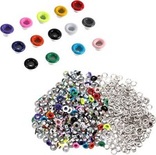 210 Set 3Mm Metal Eyelets 1/8Inch for Paper Crafting, Scrapbooking, Fabric
