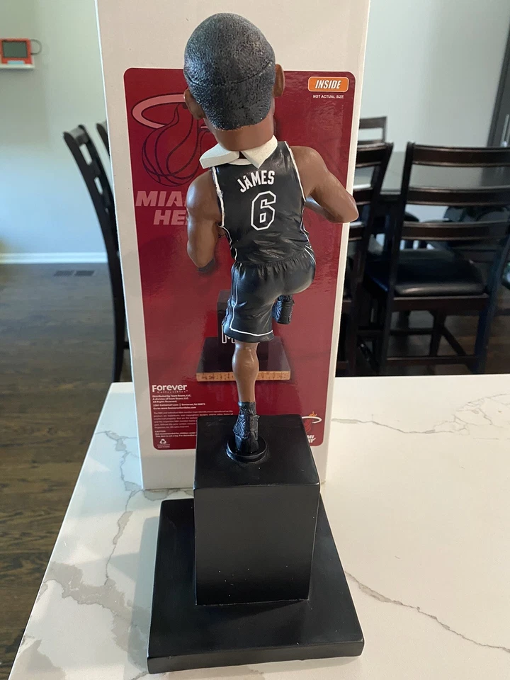 Lebron James NBA MVP Trophy Bobblehead - Image 3 of 4
