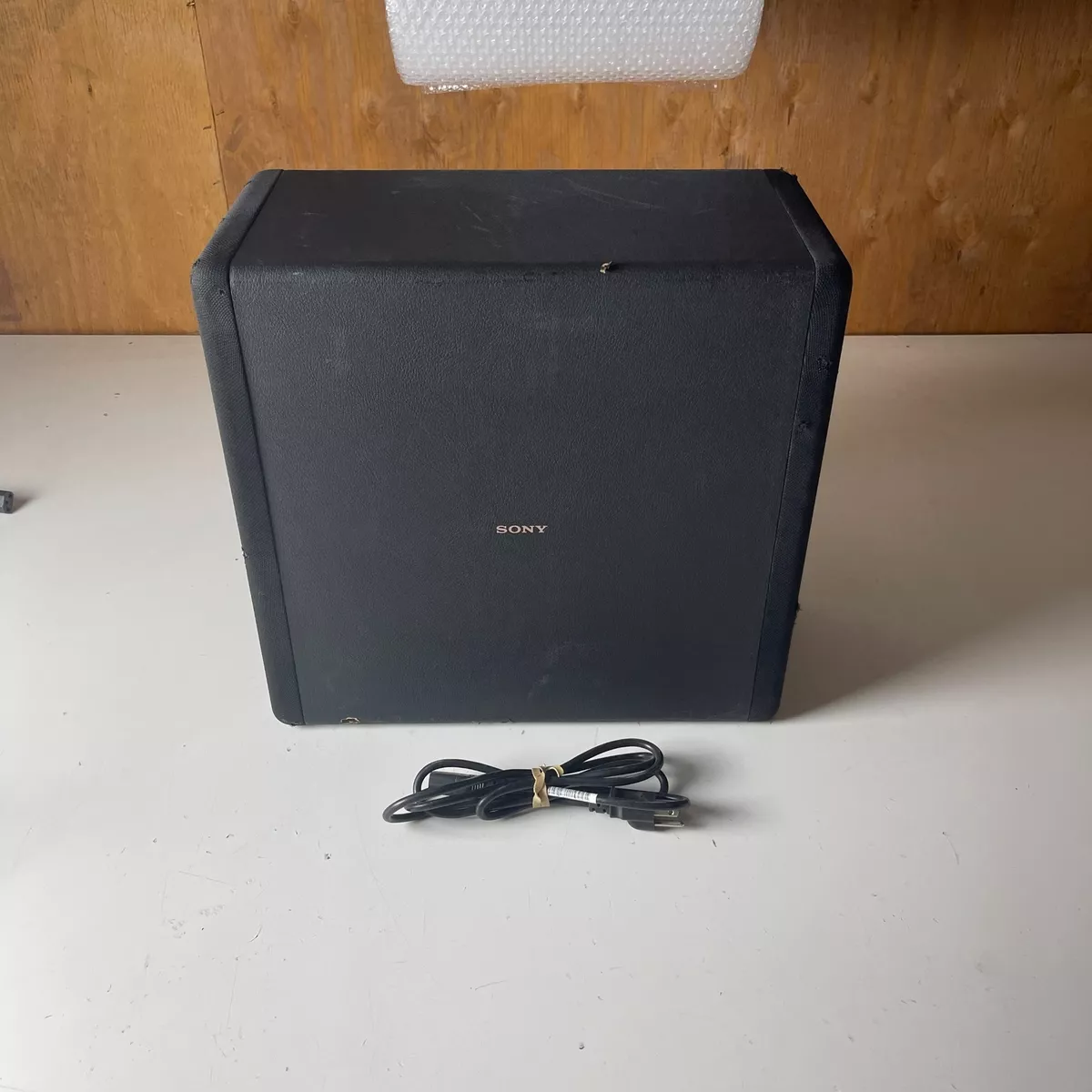 Sony SA-SW3 Black 40W Wireless Bluetooth Subwoofer For HT-A9 Home Theater  System