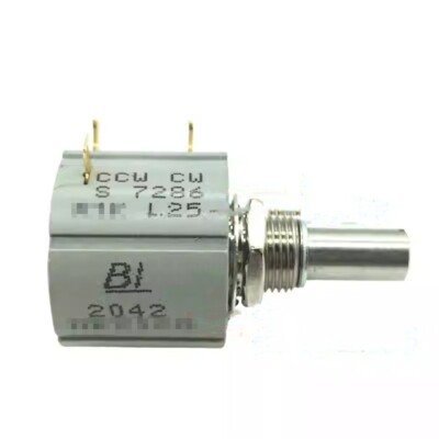 FOR 10 coil wire wound metal shaft potentiometer S7286R50KKL.25