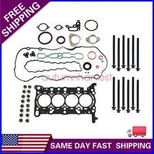 Head Gasket Bolts Set Fit For 2016-2019 Chevrolet Cruze 1.4L 1.5L L4 DOHC 16V