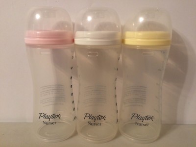 pink playtex bottles
