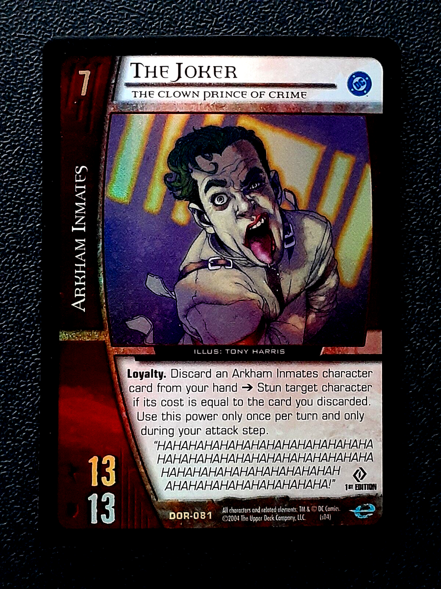 THE JOKER 2004 UPPER DECK VS SYSTEM DC ORIGINS FOIL #81 NM+ 68361