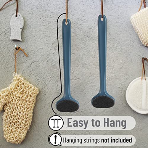 Back Scrubber Body Brush for Bathroom Shower with Long Handle and Soft Bristles - Picture 7 of 8