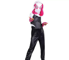 Marvel Spider-Gwen "Across the Spider-Verse" Girl's Costume Size: M 8-10 