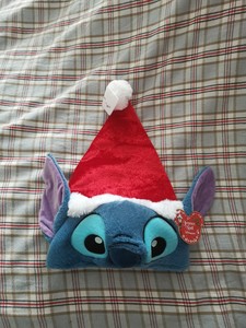 disney stitch santa hat