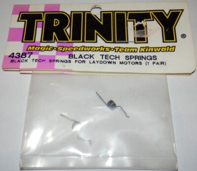 Trinity Black Tech Federn für Laydown RC Motoren NEU 4387