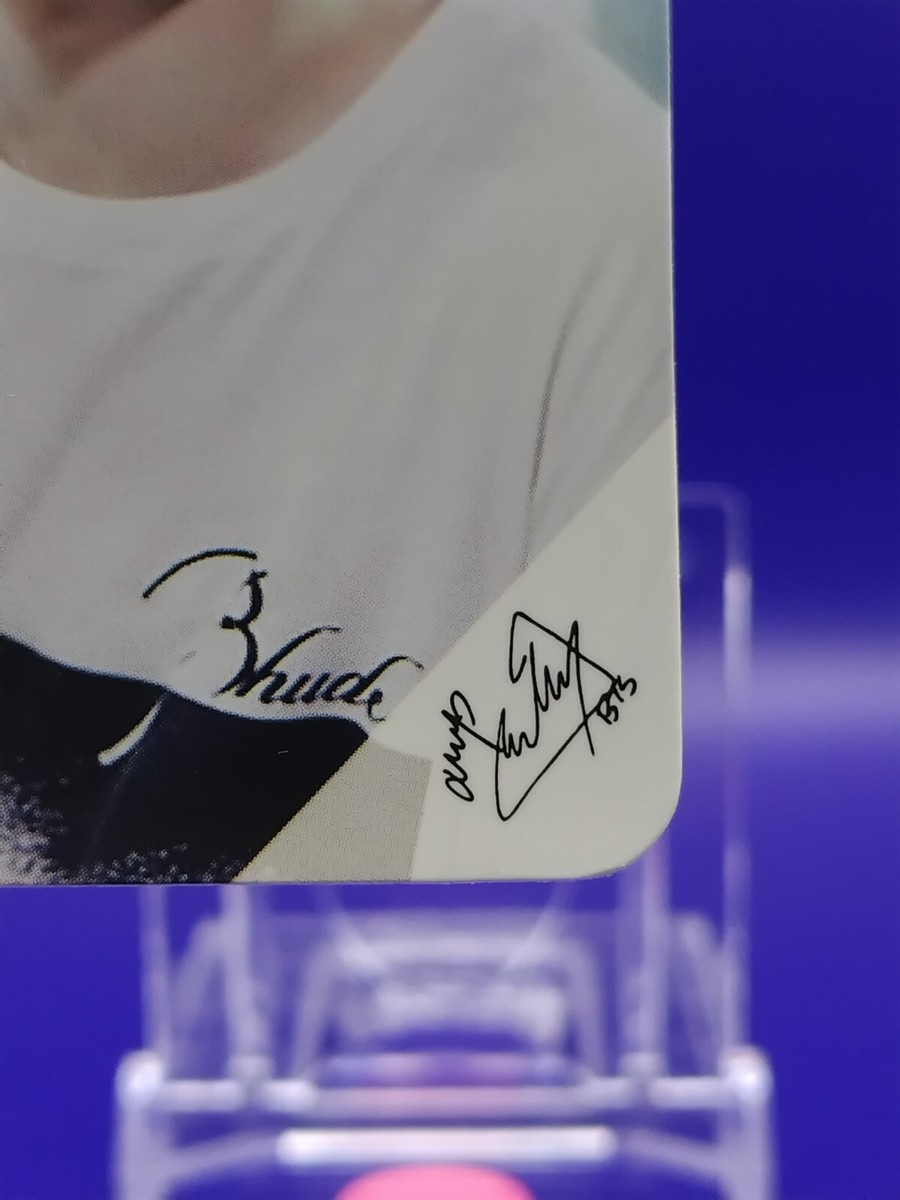JIMIN BTS Signed Photocard K-POP Goods Photo Card Cards From