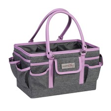 Everything Mary Purple Heather Deluxe Store/Tote Caddy, Desk Craft Organiser
