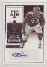 2016 Panini Contenders Draft Picks College Ticket Germain Ifedi #235 Auto 5p5