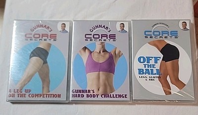 3 Gunnar Petersons Core Secrets Cardio Strength Interval Mix DVD New Sealed