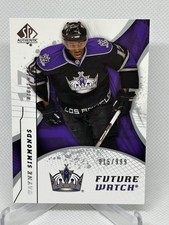 2008-09 SP Authentic Future Watch /999 Wayne Simmonds #189 Rookie RC