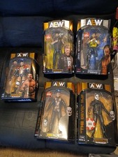 Aew Figure Chase Rare Lot Adam Copeland Jay White Mjf Ethan Page