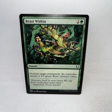 Beast Within 423 Uncommon Commander Legends Magic: The Gathering Lightly Played