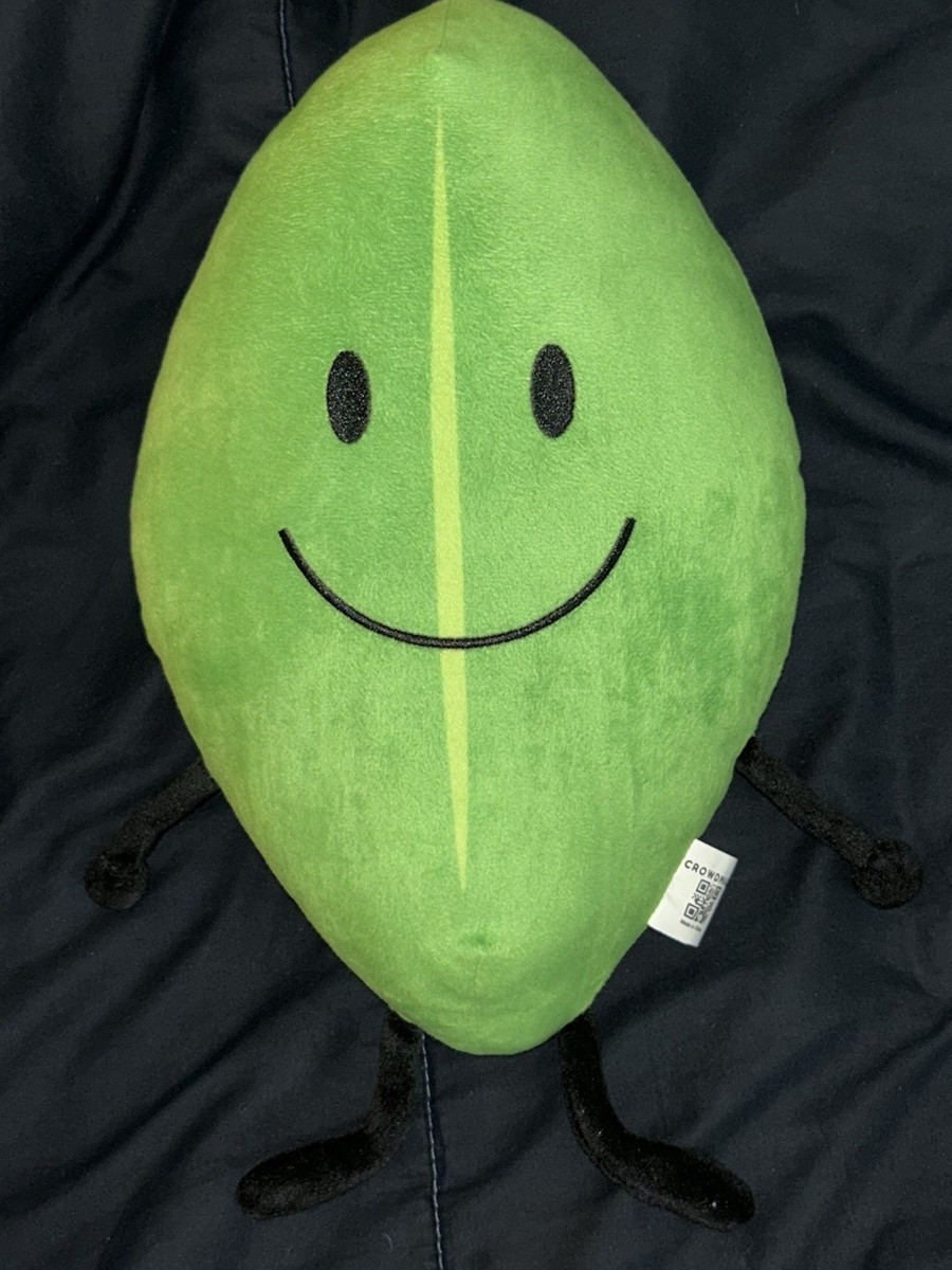 BATTLE FOR DREAM ISLAND (BFDI) LEAFY PLUSH (2020 CROWDMADE RELEASE