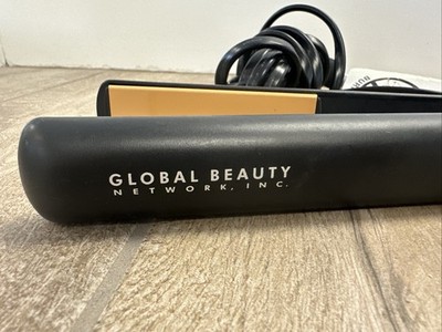 CHI Global Beauty Network GF1001 Black 1'' Ceramic Flat Iron Straightener Tested