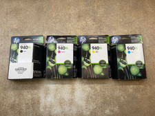 GENUINE HP 940XL Ink Cartridge 4-Pack for Officejet pro 8000 8500