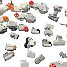 30 pc LOT Lego Sensors Mindstorms NXT Electric Sound RGB Touch & Servo Motors