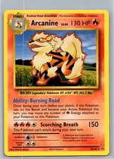 Pokemon Arcanine- 18/108 - Non-Holo - XY Evolutions - Near Mint