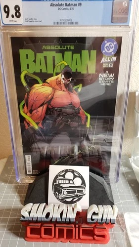 🔥 Absolute Batman #9 CGC 9.8 Grade Cover A 1st Print Nick Dragotta Cover 🔥