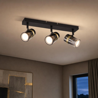 Deckenleuchte Deckenlampe Spotlampe Schwarz Wohnzimmerlampe L Biglight