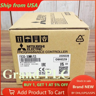 NEW Mitsubishi FX3S-30MR/ES PLC FX3S30MR/ES In Box Expedited Shipping