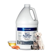 Life Line Pet Nutrition Wild Alaskan Fish Oil for Dogs and Cats 66oz Omega 3