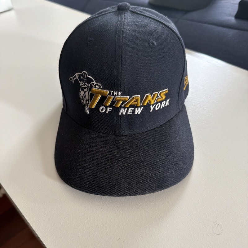 New Era Fitted Hat - New York Jets Throwback - Titans Of New York - Size 7 1/4