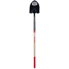 Razor-Back Digging Shovel 48" Wood Handle PowerEdge Blade Super Socket Strong