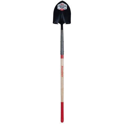 Razor-Back Digging Shovel 48'' Wood Handle PowerEdge Blade Super Socket Strong