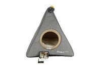 Katzenbett Designed By Lotte Katzenzelt Grau Piramido Grey