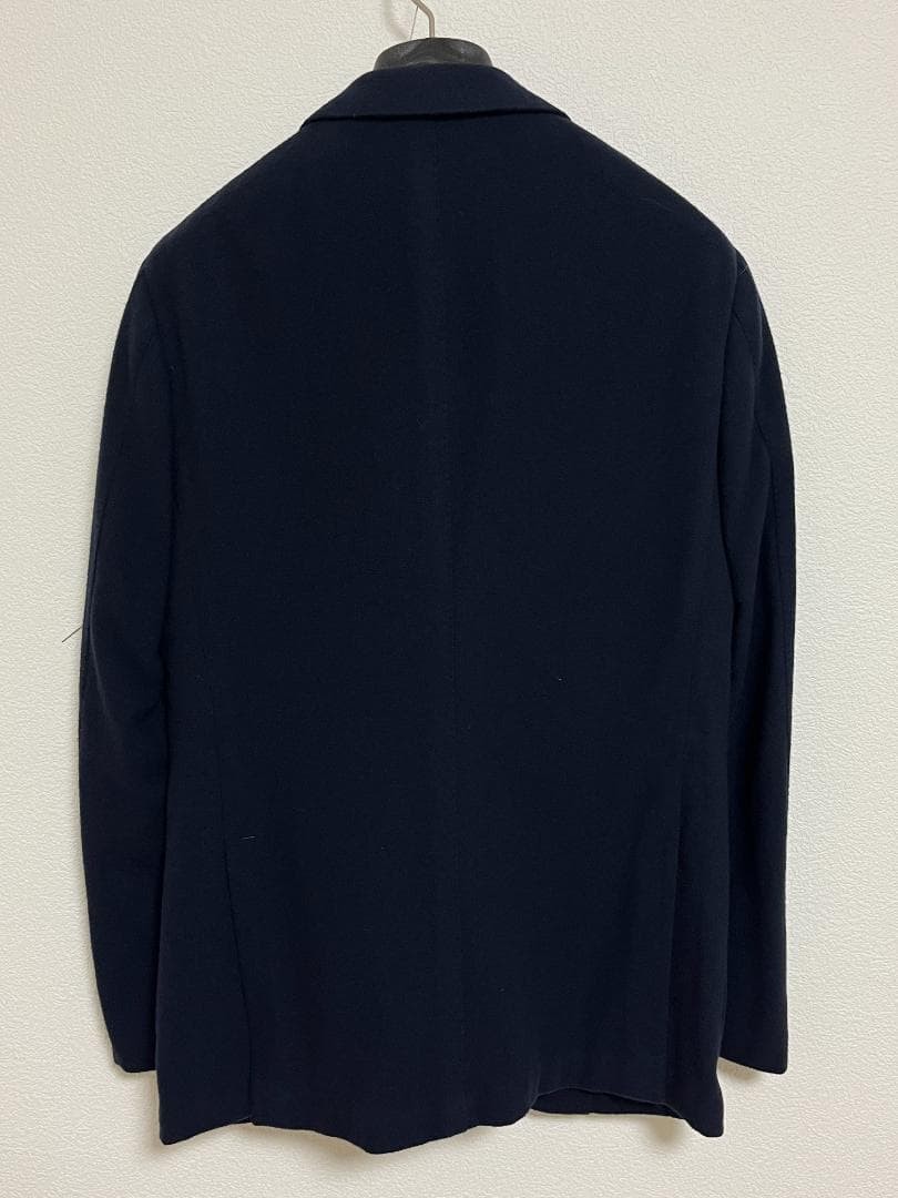 RING JACKET Men's Solid Navy Flannel Jacket Size … - image 4