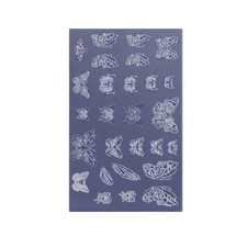 3D Butterfly Embossing Nail Art Mold Silicone Combination Decorative Resin Mold