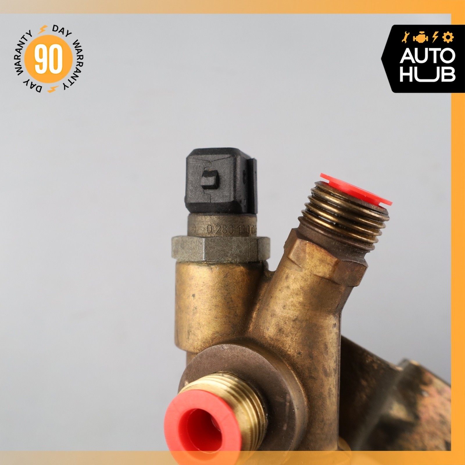 00-06 Bentley Arnage Azure Fuel Rail Pressure Sensor PF56643PA OEM 42k