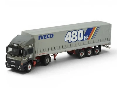 Iveco Turbostar 480 Demo Sattelauflieger 1:50 Tekno 89946 - Bild 1 von 2
