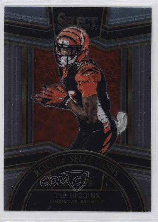 2020 Panini Select Rookie Selections Tee Higgins #RS-13 RC 06l5