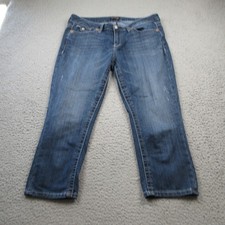 Seven7 Jeans Womens 10 Blue Denim Casual