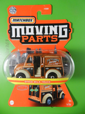 MATCHBOX 2020  - Moving Parts  -  Divco Milk Truck   -  5/20  -  neu in OVP