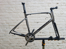 Giant Defy Composite Carbon Road Bike Frame 56cm 700C Grey/Black w/ Fork