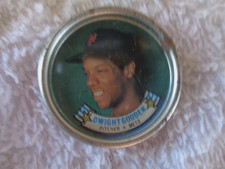 Vintage 1980s Dwight Gooden NY Mets Pinback Button Baseball Pitcher Token Coin