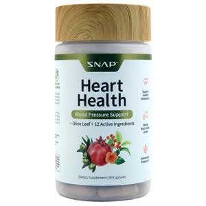 Snap Supplements Heart Health - Blood Pressure Support  90 caps