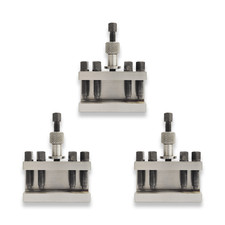 T63 T1 QUICKCHANGE TOOLPOST HOLDERS X 3 COLCHESTER SIZE T63 QUICK CHANGE RDG