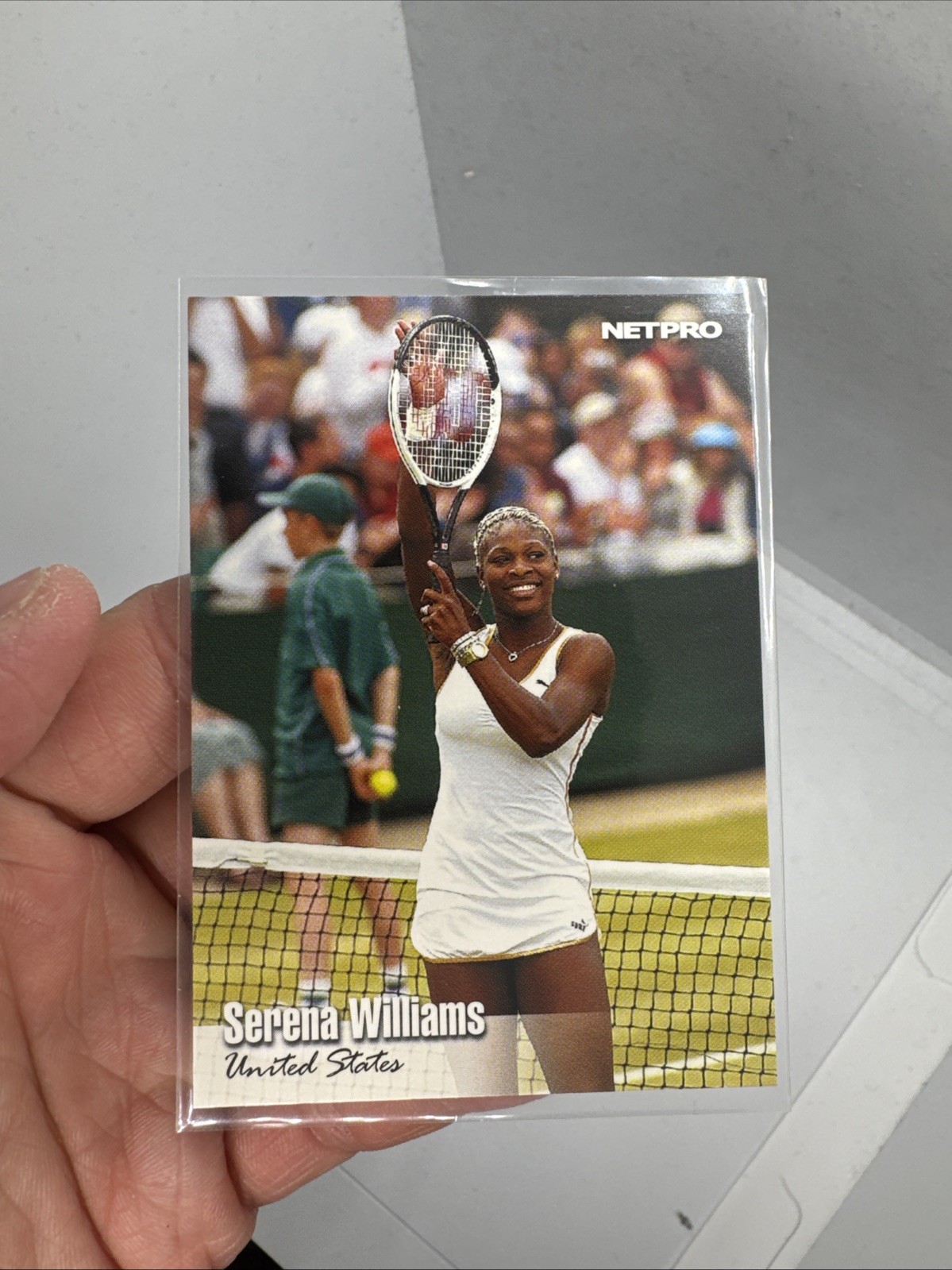 2003 NetPro SERENA WILLIAMS Rookie Card RC #100 SP